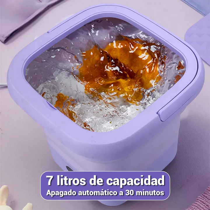 LAVADORA Y SECADORA PORTÁTIL