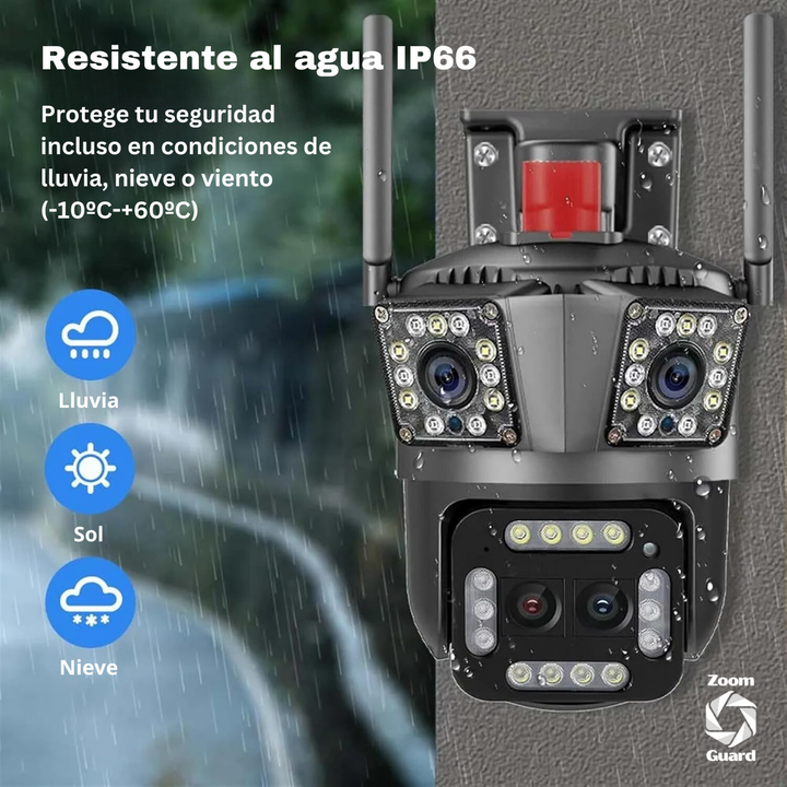 Zoom Guard: Cámara de Seguridad WiFi