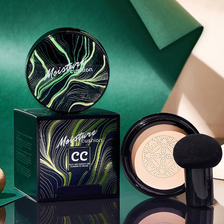 Base de maquillaje de alta cobertura- Moisture Cushion  (Resistente al agua y sudor)